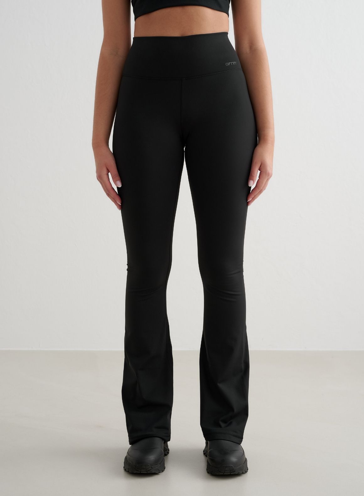 Black Warming Flare Petite Tights