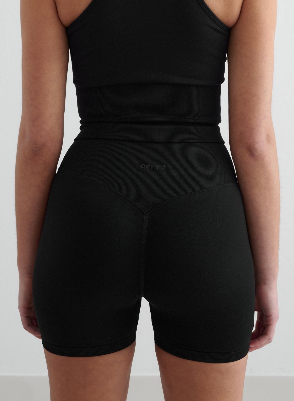 Black Shape Seamless Hotpants